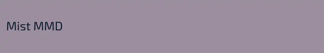Mist MMD